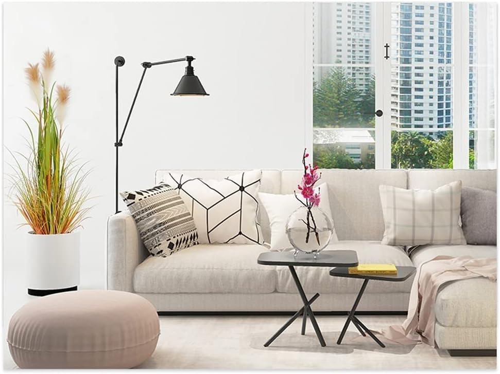 Artificial Flowers Artificial Flowers Fake Plant Dried Flowers Arrangements Artificial Faux Reed Flower Stems Bunch Home Decorations (Color : A)