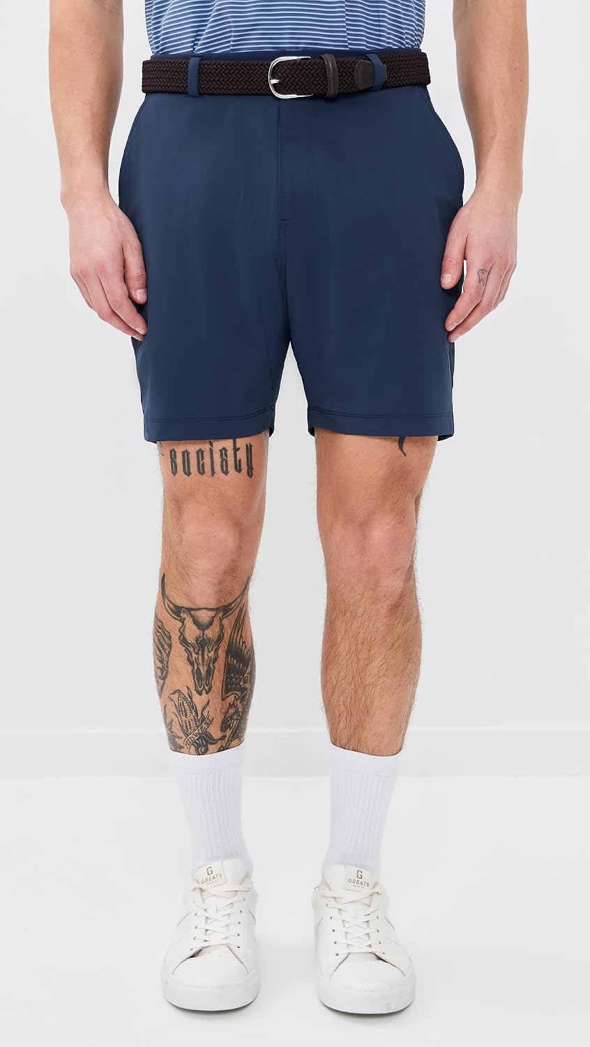Redvanly Men's Hanover Pull On Shorts 7.5'