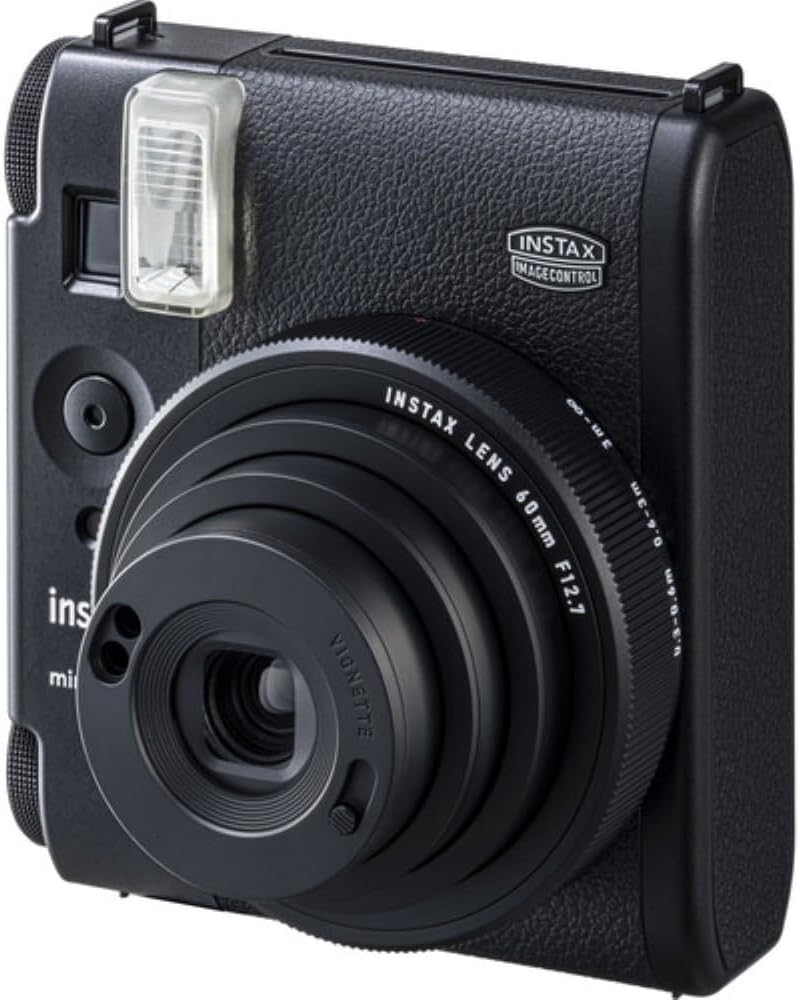 FUJIFILM INSTAX Mini 99 Instant Film Camera Bundled with INSTAX Mini Instant Film | 40 Exposures + Black Album and Stickers + Cleaning Cloth (5 Items)