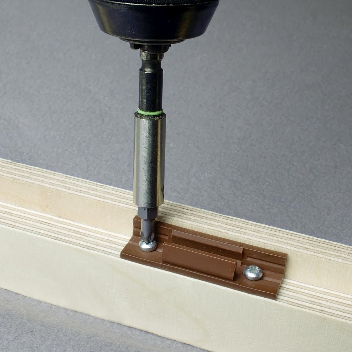 KNAPP KLICKpro Dovetail Receiving Connector – Quick Assembly with Woodworking Tools - No Visible Nail Holes for a Clean Finish - Durable & Versatile for Wood Jointer Projects – 500 PCS