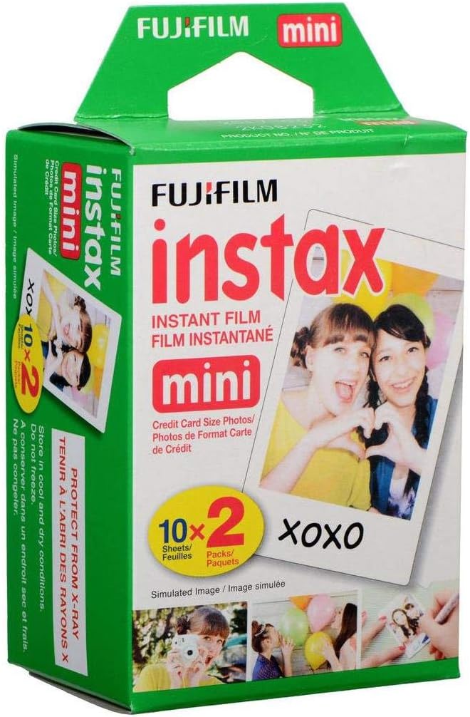 Fujifilm Instax Mini 11 Instant Film Camera, Charcoal Gray - with Slinger Accessory Kit Charcoal Gray, 2X Fuji instax Mini I nstant Daylight Film Twin Pack, 20 Exposures