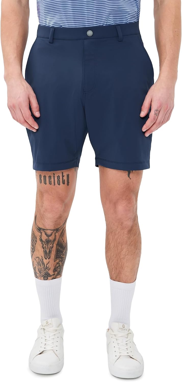 Redvanly Men's Hanover Pull On Shorts 7.5'
