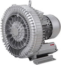 ATO Regenerative Blower for Air Blowing/Suction,3 Phase 0.7 hp (550W) 380V Quiet 59CFM Industrial Vacuum Pump Blower,for Heavy Duty Aquarium Aerator
