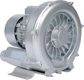 Regenerative Blower 120W-1500W 110V/220V/380V Single Phase/Three-Phase High-Pressure Industrial Vacuum Pump,Air Blowing Or Suction,Large Airflow Type High-Pressure Vortex Ring Blower(1.1KW/220V)