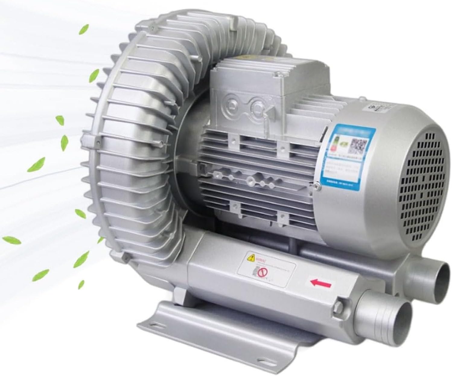 Regenerative Blower, Efficient Single Phase Radial Fan for Waste Water Aeration and Fish Pond, Ideal for Aquarium Use
