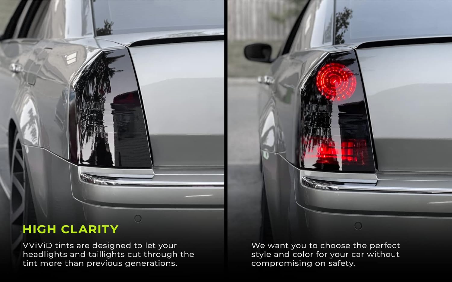 VViViD Air-Tint Dark Black Headlight Taillight Tint Air-Release Vinyl Wrap Film Roll (60 Inch x 300 Inch (Extra-Large roll))