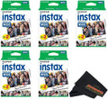 Fujifilm Instax Wide Instant Film Twin Pack with Sunshine Photo Microfiber Cloth... (5 Pack-100 Exposures)