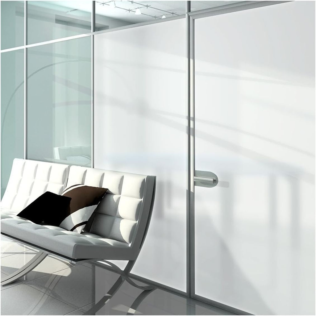 BDF MTWH Decorative Window Film White Matte Frosted Opaque Privacy - 36in X 100ft