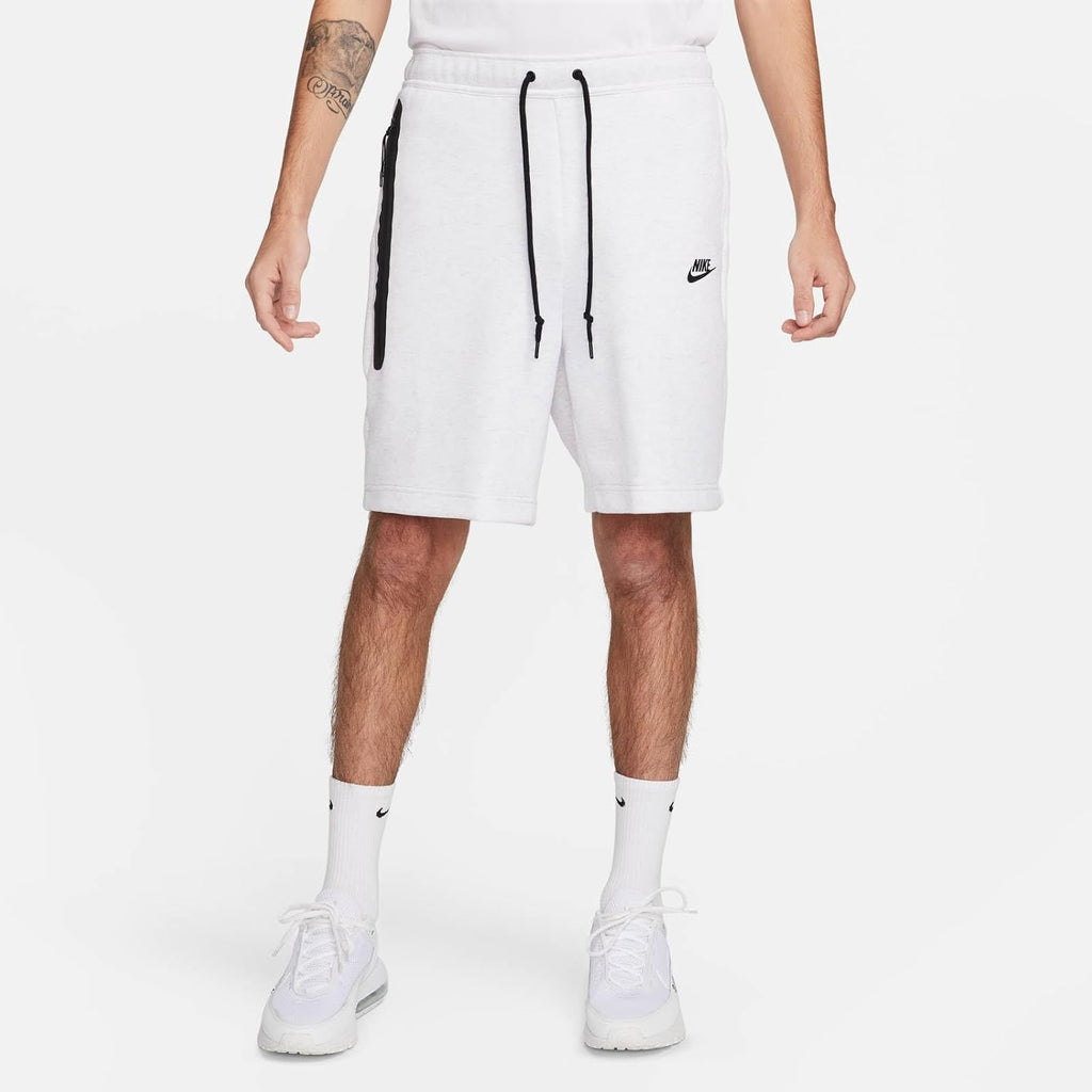 Nike Sportswear Tech Fleece Men's Shorts (Birch Heather/Black, FB8171-051) Size Large