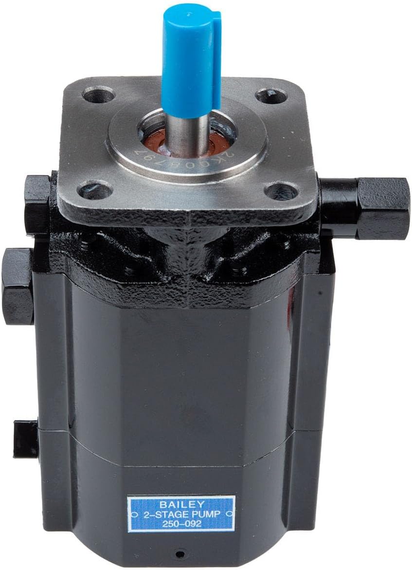 Chief Two-Stage Hydraulic Pump – 16 GPM, 3045 PSI, 4000 RPM – 1' Inlet & 1/2' NPT Outlet Ports – 4-Bolt Flange Mount, 1/2' keyed shaft x 1.5' Drive Shaft – Part Number 250094