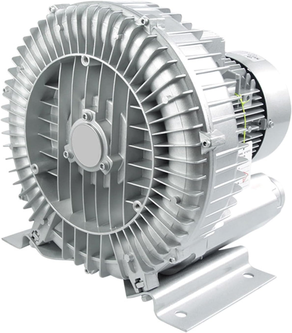 Regenerative Blower High pressure Vortex Ring Blower industrial vortex blower 110V fish pond aerator Vacuum Pump 120W 180W 250W 350W 550W(120W)