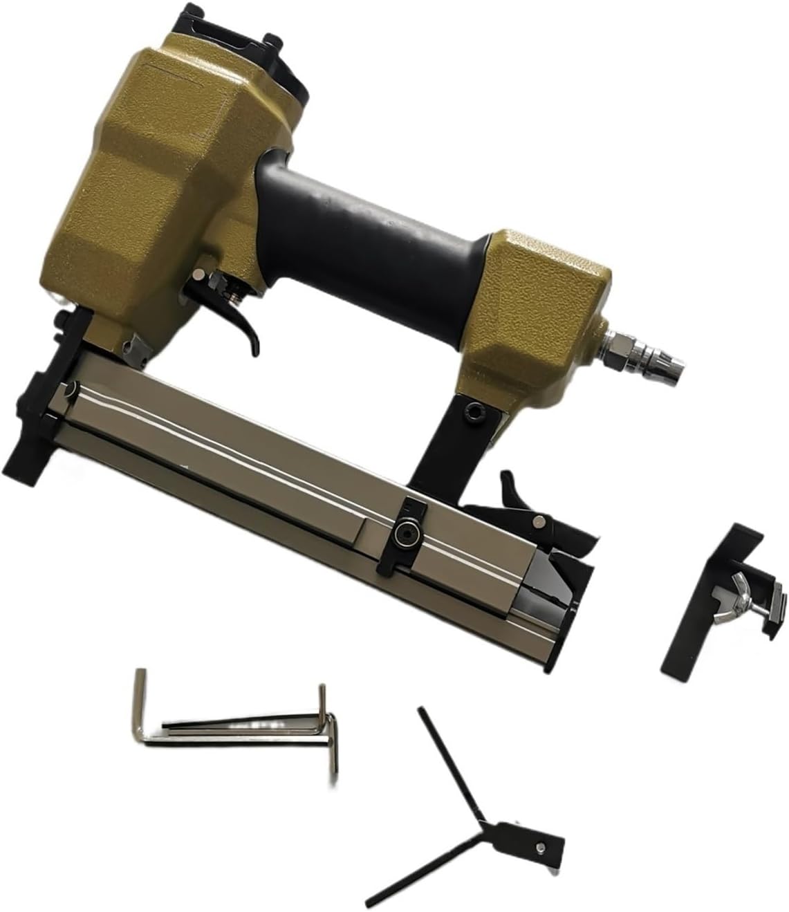 Oil-Free Pneumatic Staple Gun Pneumatic V-Nailer Joining Gun Joiner Picture Frame Joiner V1015 V Nailer