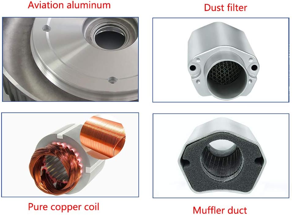 Regenerative Blower, Industrial Vacuum Pump for Air Blowing or Suction, 120W - 1100W（0.16HP - 1.49HP ） 50Hz