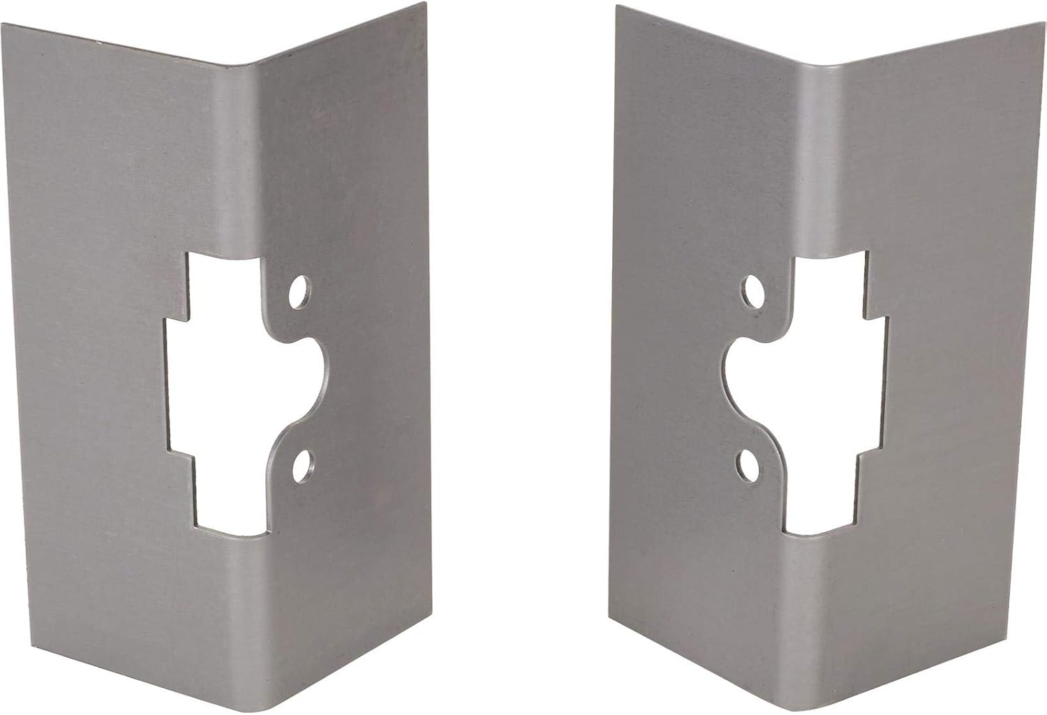 Speedway Motors Universal Slim Line Bear Jaw Complete Door Latch Kit Includes Left and Right Latches Mounting Plates Striker Pins Cage Nut Plates for Street Rods