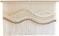 Macrame Wall Hanging Nordic Hand-Woven Tapestry, The Living Room Sofa Background Cloth, Simple Wall Hanging Painting of Homestay (Size : 130x90cm)