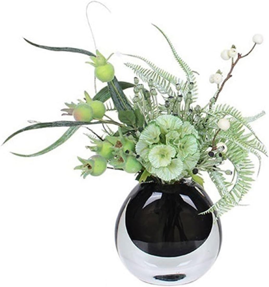 Faux Plants Table Centerpiece Decorations Simulation Dried Flowers Set Home Coffee Table Arrangement Soft Furnishing Fake Flowers Spring Summer Decoration(D)