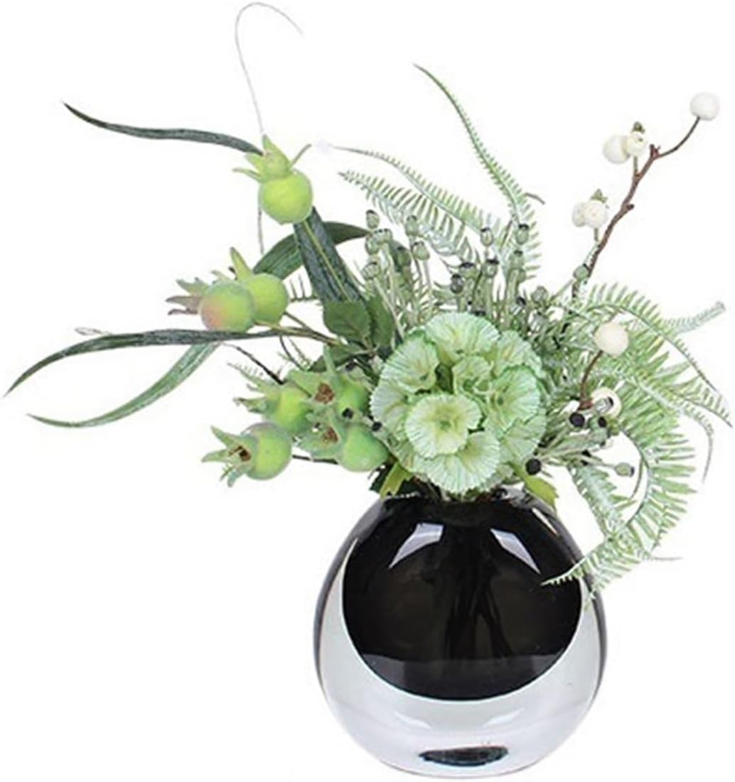 Faux Plants Table Centerpiece Decorations Simulation Dried Flowers Set Home Coffee Table Arrangement Soft Furnishing Fake Flowers Spring Summer Decoration(D)