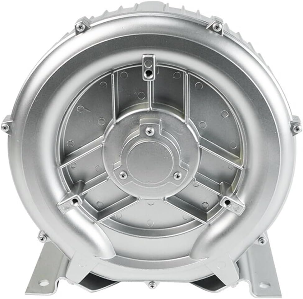2HP Regenerative Blower 110-120V | 1.75 KW 150 CFM High-Pressure Industrial Vacuum Pump for Air Blowing Sewage Aeration Aquarium Fish Pond, Replace# 2LG510-7AA21 2LG5107AA21