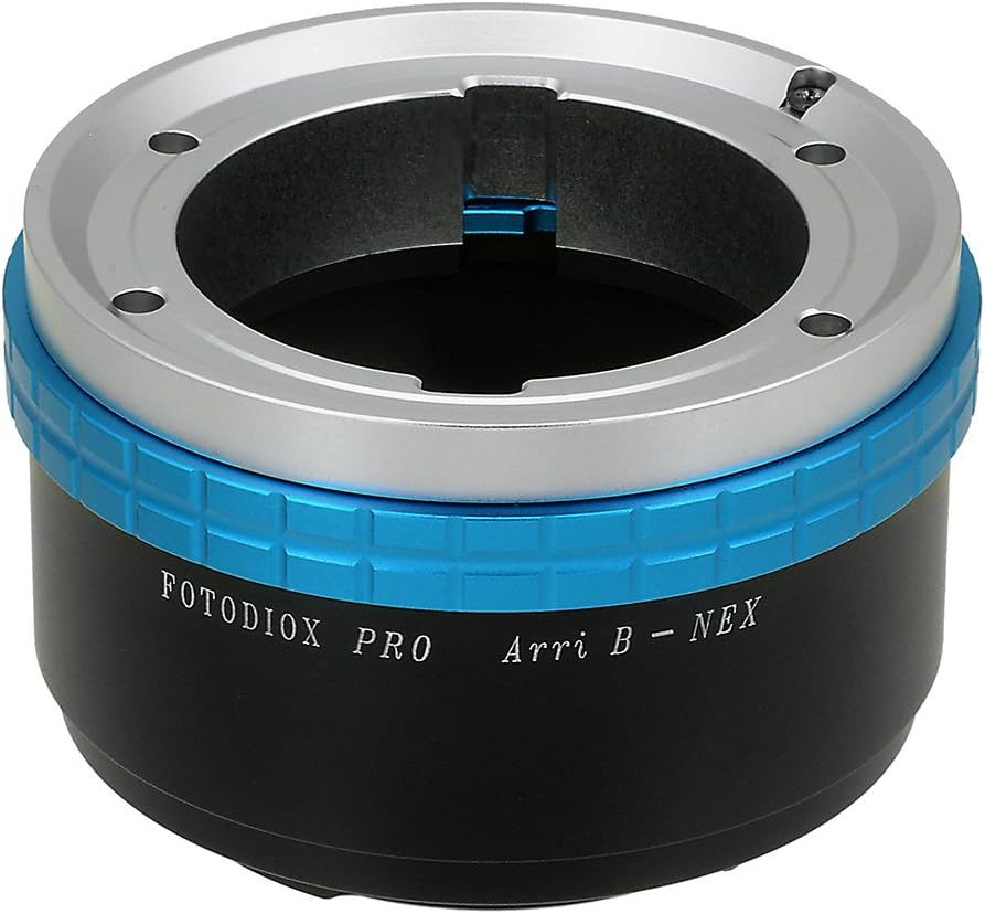 Fotodiox Pro Lens Mount Adapter Compatible with Arri Bayonet 16mm and 35mm Film Lenses to Sony E-Mount Cameras