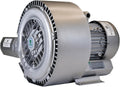 3.4 Hp Industrial Regenerative Blower 220V-480V/3Phase, 106CFM, 176' H2O Press. Goorui-USA GHBH 003 34 2R4