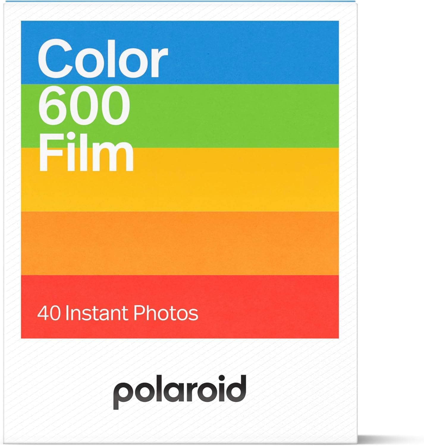 Polaroid Color Instant Film for 600 and i-Type Cameras 5-Pack Bundle with a Cleaning Cloth