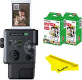 FUJIFILM Instax Mini Evo Cinema (Camera w/BuzzPhoto Twin Pack Bundle)