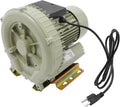 Futchoy Air Pump Blower, 110V 370W High Pressure Industrial Air Pump Blower with High Efficiency Saving Electricity, for Aquarium Pond Fish Tank