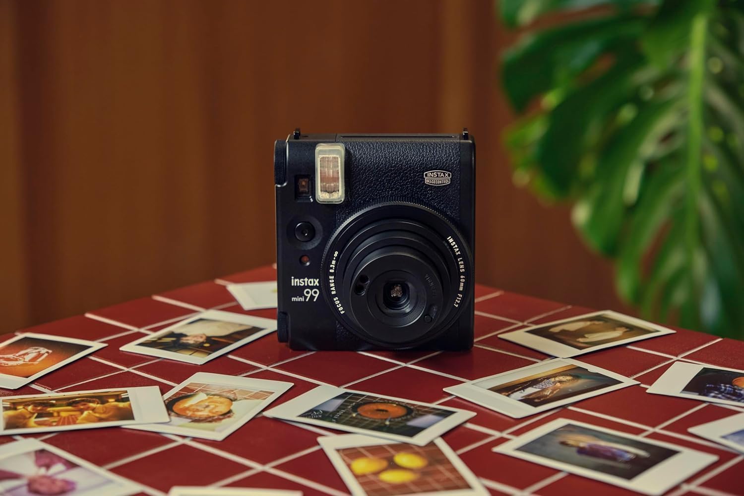 Fujifilm Mini 99 Instax Film Camera (Black) + Instax Mini Film Twin Pack (20 Sheets) + Camera Case + Mini Photo Album (60 Pockets) + BluebirdSales Photo Accessories Bundle