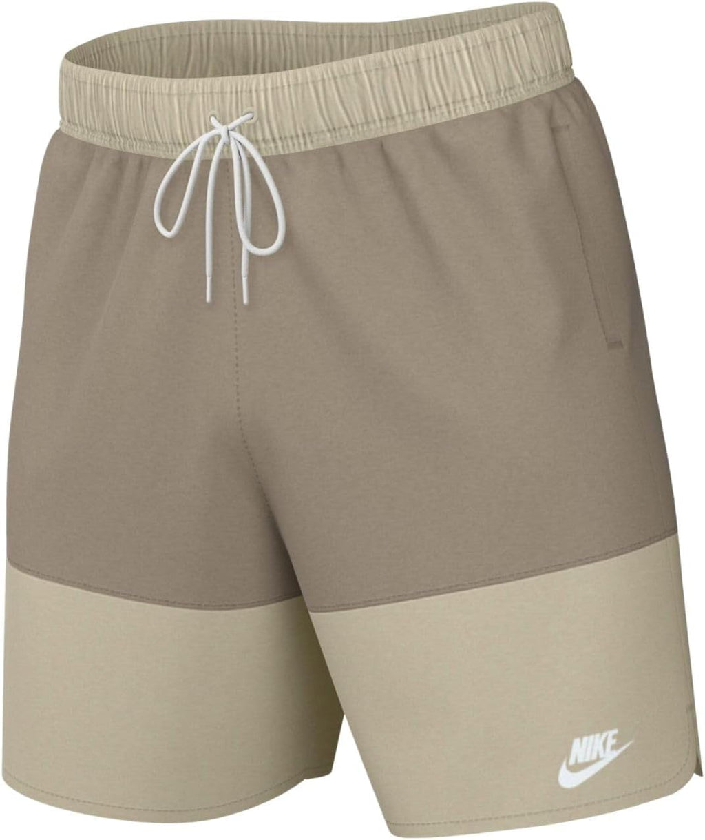 Nike Sportswear Sport Essential Men's Woven Lined Flow Shorts (Long) Size - Small Beige