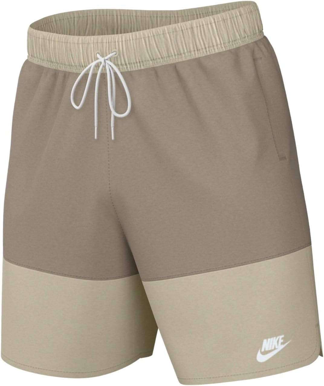Nike Sportswear Sport Essential Men's Woven Lined Flow Shorts (Long) Size - Small Beige