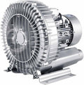 Regenerative Blower, High-Pressure Vortex Ring Blower,High-Pressure Industrial Vacuum Pump for Air Blowing Or Suction,Single Phase Turbine Blower for Air Blowing Or Suction(1100W/1.49HP)