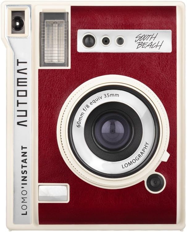 Lomography Lomo'Instant Automat South Beach - Instant Film Camera Compatible for Fujifilm Instax Mini Film