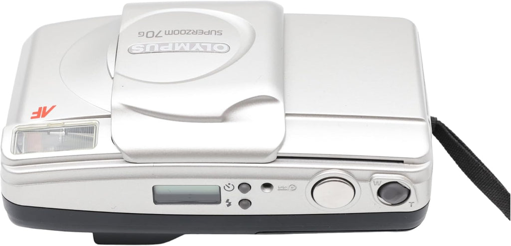 Olympus Superzoom 70 G – 35mm Point-and-Shoot Film Camera – 38–70 mm Zoom Lens, Auto Focus, Built-In Flash (Renewed)