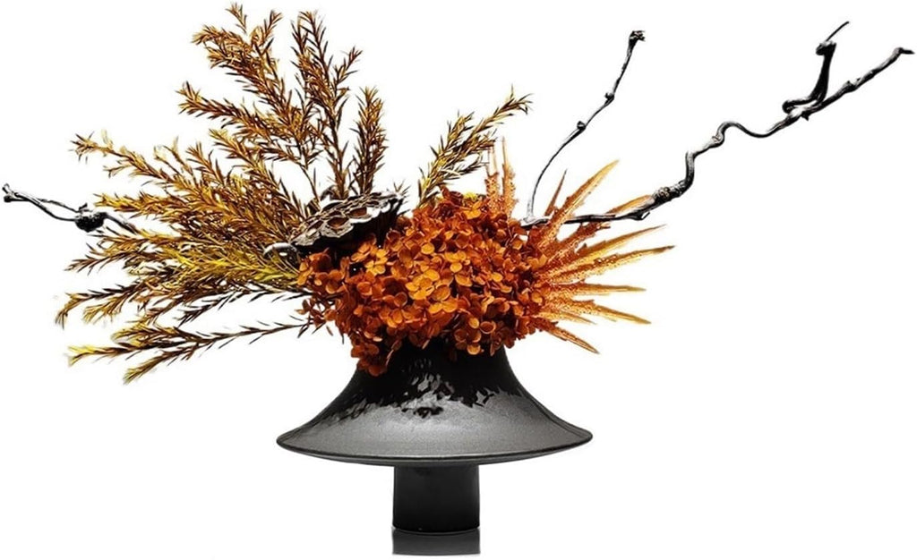 Faux Plants Zen Soft Decoration Simulation Flower Art Dried Flower Set Restaurant Tea Room Coffee Table Decorative Arrangement Spring Summer Decoration
