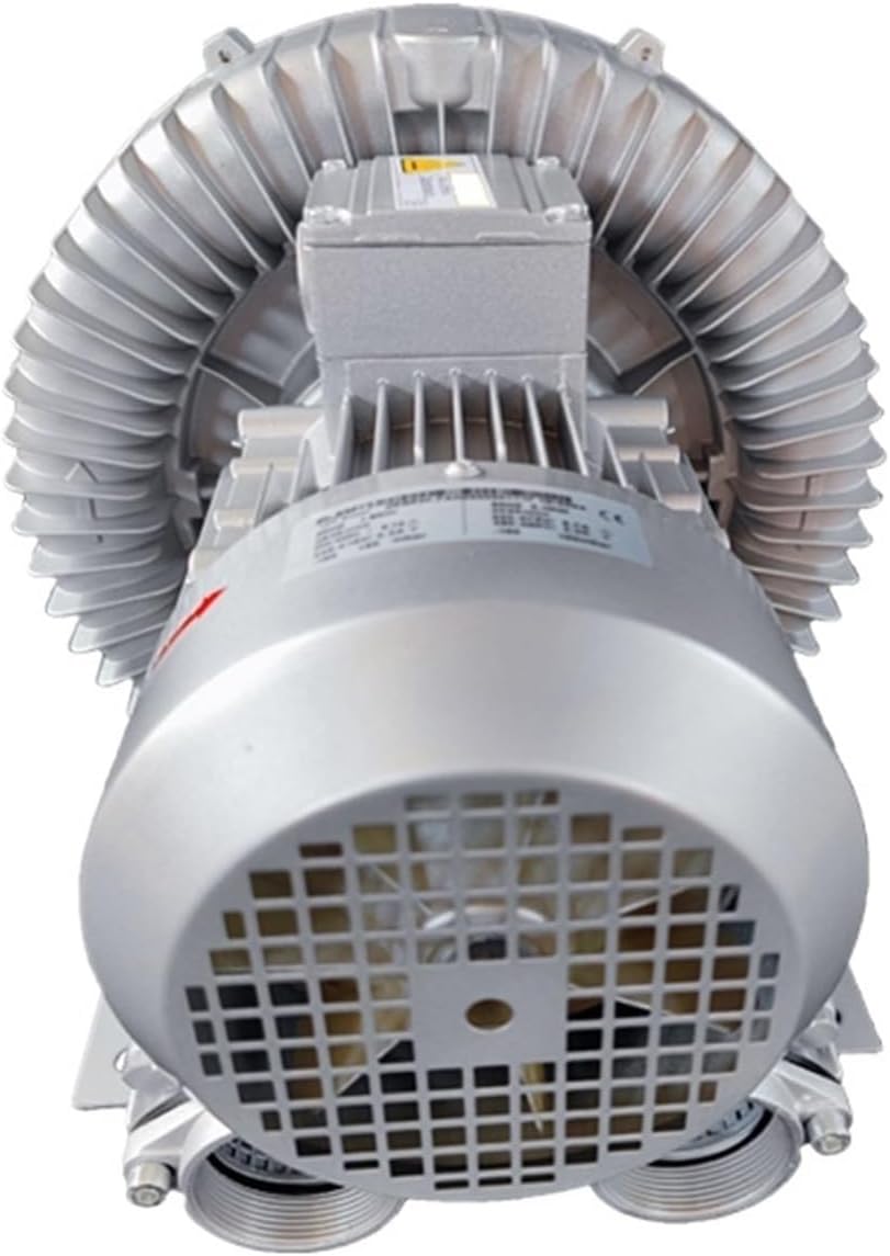 1pc High Gas Flow Regenerative Blower 3HP 330m³/h Industrial Vacuum Pump for Woodworking & Dust Collection
