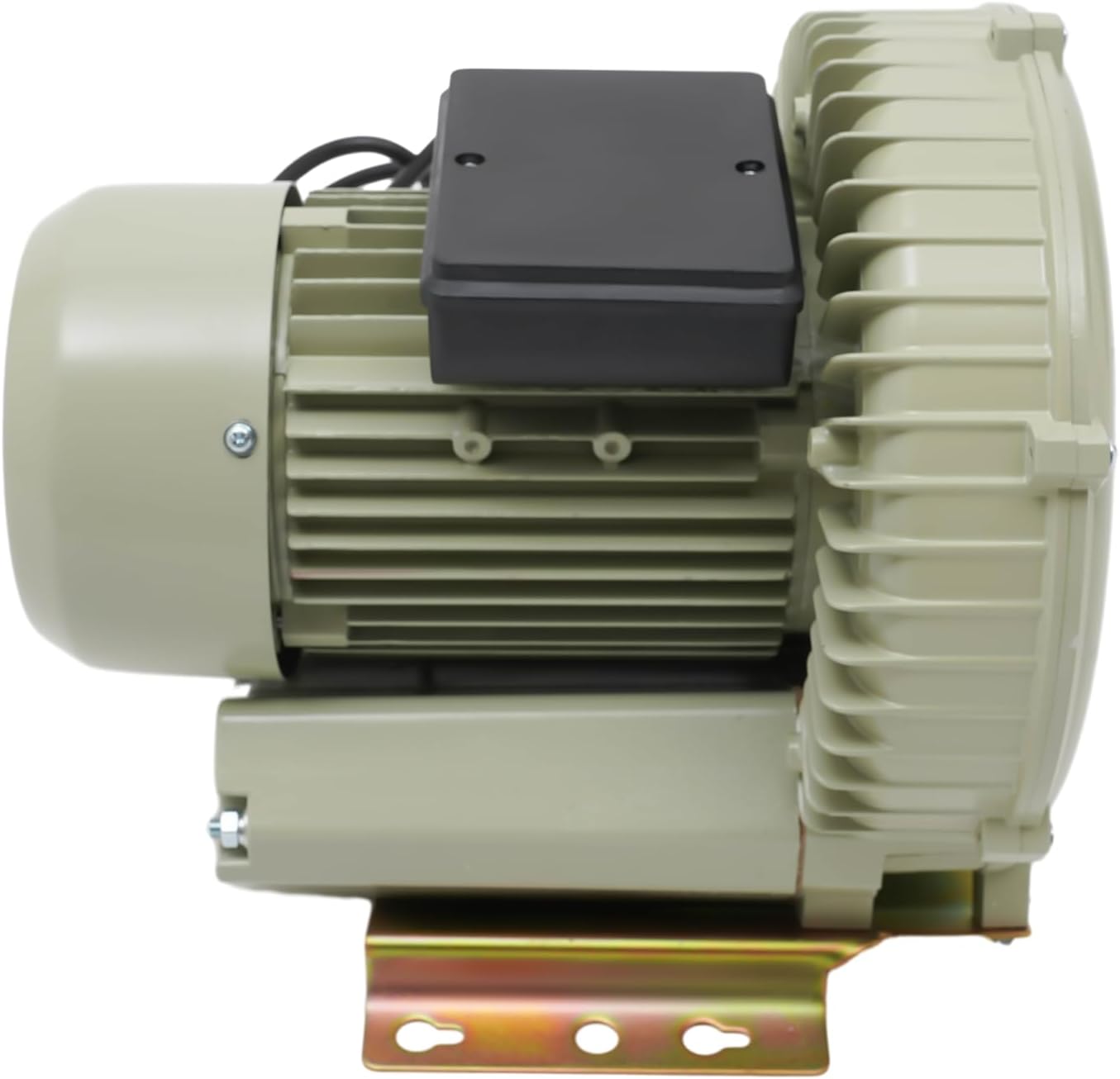 Futchoy Air Pump Blower, 110V 370W High Pressure Industrial Air Pump Blower with High Efficiency Saving Electricity, for Aquarium Pond Fish Tank