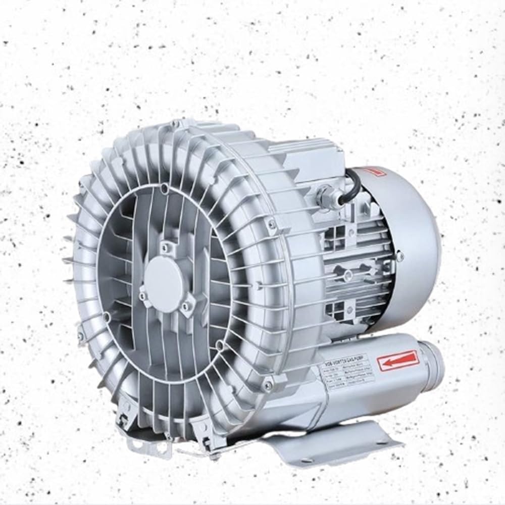 110V Regenerative Blower Single Phase High-Pressure Vortex Ring Blower Industrial Vacuum Pump 0.47HP 0.5HP 0.74HP 1.01HP1.49HP