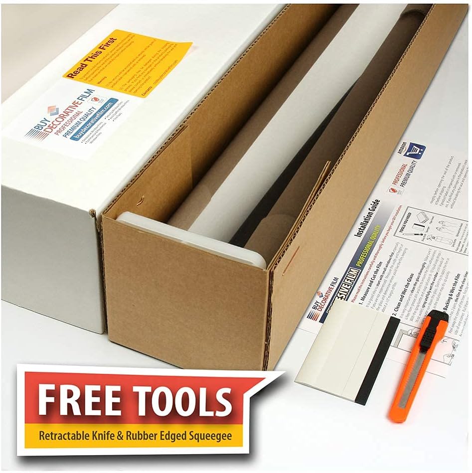 BDF EXS35 Exterior Window Film Glare and Sun Control Reflective Silver 35 (Medium) - 48in X 50ft