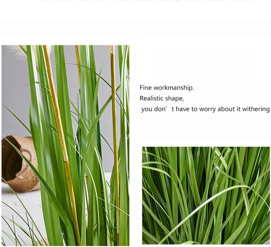 Artificial Flowers Artificial Flowers Fake Plant Dried Flowers Arrangements Artificial Faux Reed Flower Stems Bunch Home Decorations Artificial Flowers for Outdoors