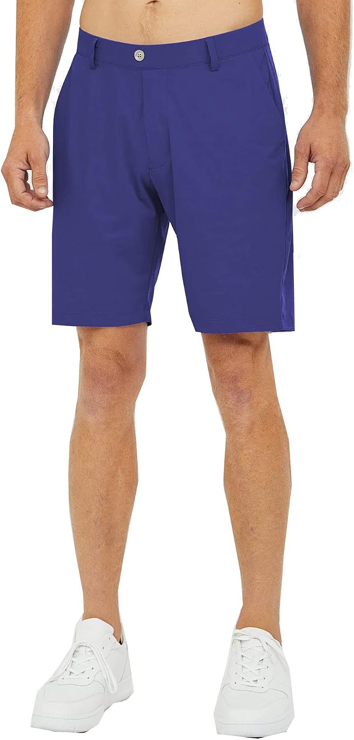 Hanover Men's Pull-On Golf Shorts in Olympic Blue