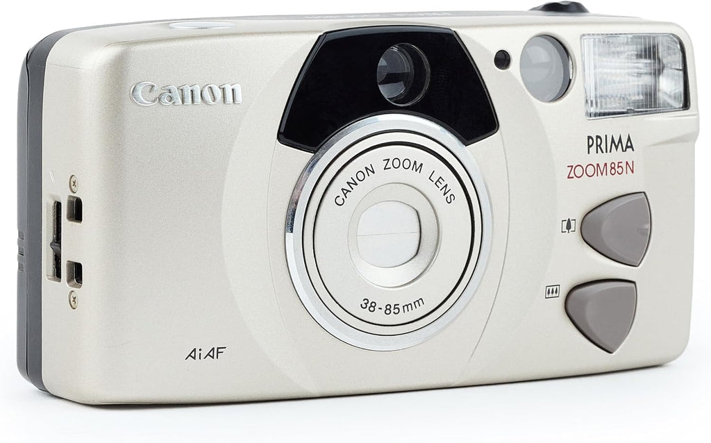 Canon Sure Shot 85 Zoom SAF 35mm Film Camera P&S w/Canon Zoom Lens 38-85mm Autoboy Prima 85 - Built in Flash and Film Motor Drive (Renewed)