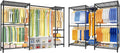 Ulif E10 and E12 Clothes Rack（With Stretchable Hanger Rod）, Heavy Duty Freestanding Garment Rack with Shelves，Metal Clothing Closet Storage System for Hanging Clothes
