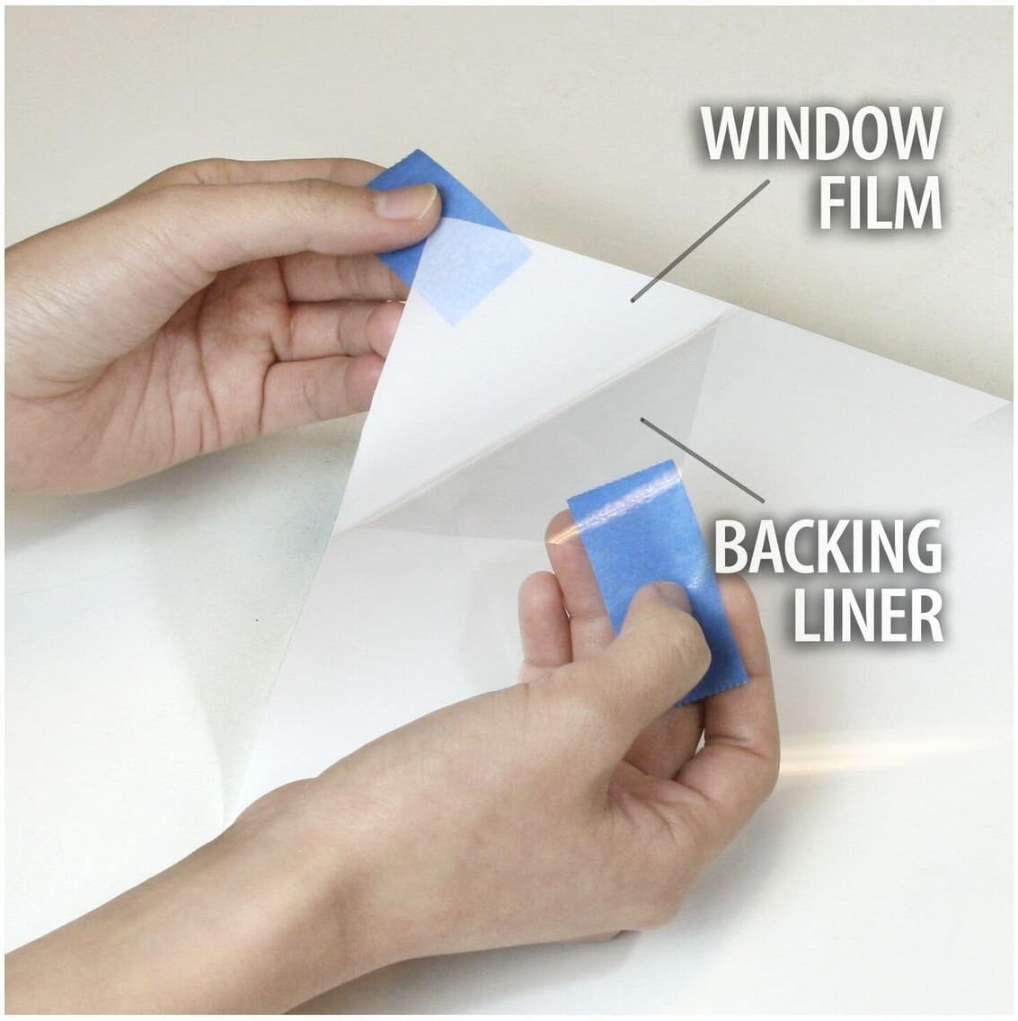 BDF MTWH Decorative Window Film White Matte Frosted Opaque Privacy - 60in X 100ft