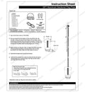20 FT Heavy Duty 14 Gauge Tapered Commercial Flagpole Outdoor Sectional 2.5 inch Butt Residential Flag pole Windstrong 3x5 US Nylon Flag Sewn Stars Sewn Stripes Hardware for holding two Flags included