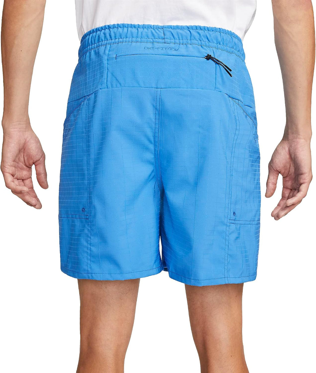 Nike Dri-FIT ADV A.P.S. Men's 7' Unlined Versatile Shorts (as1, Alpha, l, Regular, Regular, Light Photo Blue/Black)
