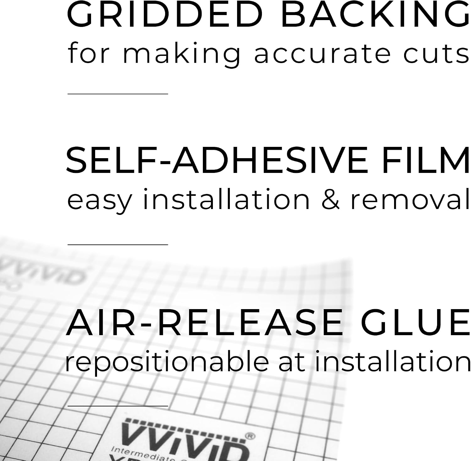 VViViD One-Way Perforated Black Vinyl Privacy Window Film Adhesive Glass Wrap Roll (100ft x 54 inches)