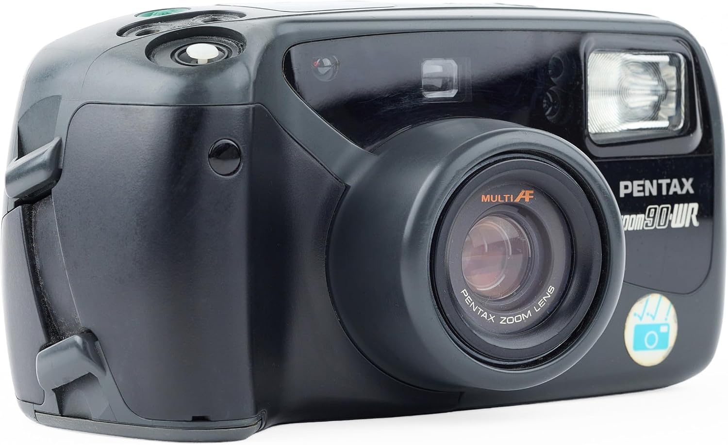 Pentax IQ Zoom 90WR Weather Resistant Compact 35mm P&S Film Camera (Renewed)