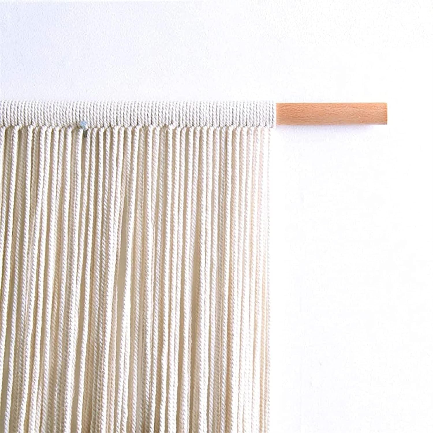 Modern Wall Decor Woven,Wall Hanging Art Tapestry, Macrame Wall Hanging Boho Chic Woven Tapestry Bohemian Tassel Art Cotton Rope Woven Large Wall Decor Curtain, 100x80cm, Green