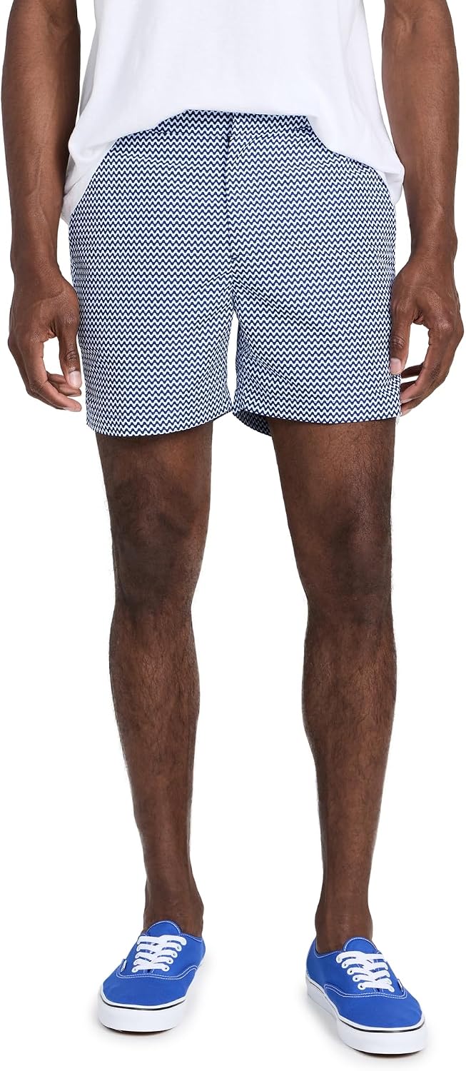 Frescobol Carioca Men's Copacabana Classic Swim Shorts 5'