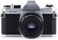 Pentax K1000 Manual Focus SLR Film Camera with Pentax 50mm Lens (Renewed)